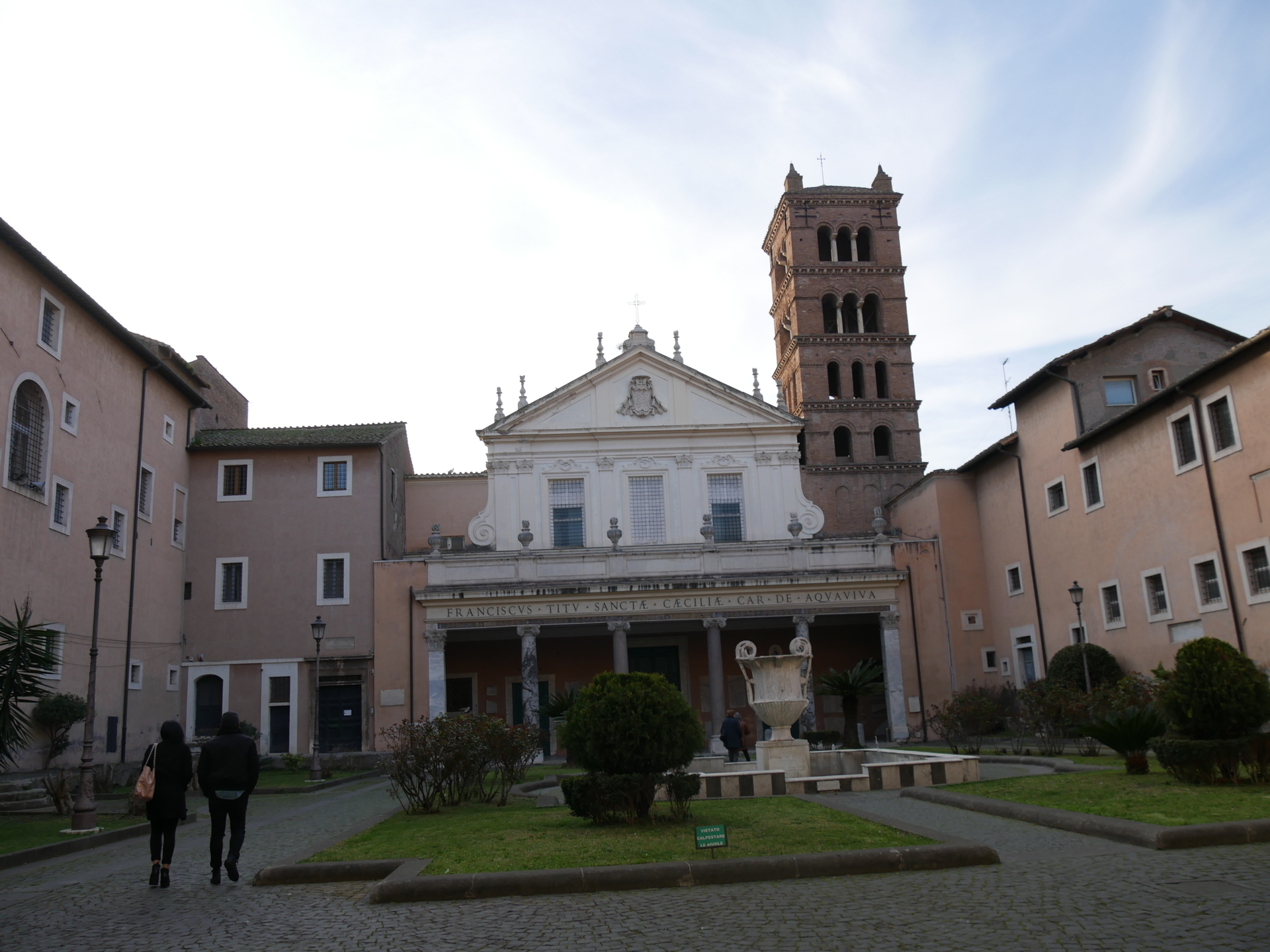 サンタ チェチーリア イン トラステヴェーレ教会 Santa Cecillia In Trastevere リタイヤ親父イタリア一人旅